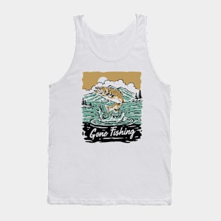 Gone Fishing Tank Top